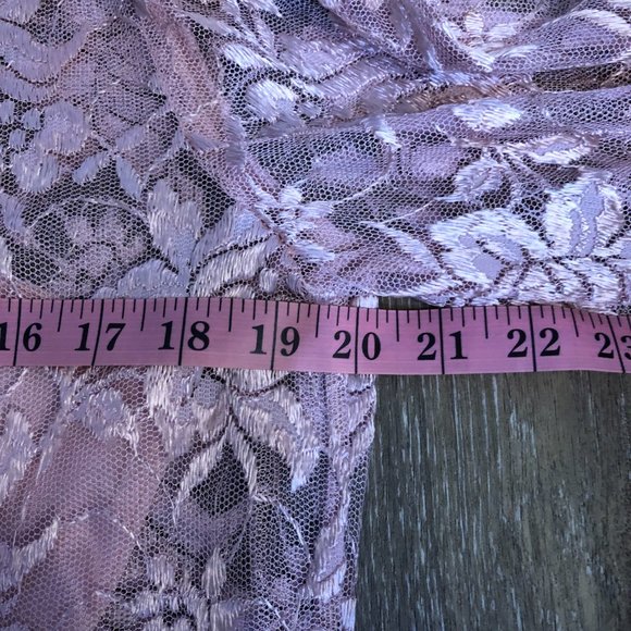 Vintage Pat Richards Lace Size 12 Two-Piece Dress Set - Picture 6 of 8